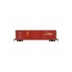 50′ Single-Door Boxcar No Roofwalk - Ready to Run -- Santa Fe 12746 (Boxcar Red, San Francisco Chief Slogan)