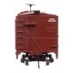 40′ Early X29 Boxcar - Ready to Run -- Pennsylvania Railroad 570530 Circle Keystone (Tuscan, white)