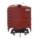 40′ Early X29 Boxcar - Ready to Run -- Pennsylvania Railroad 570530 Circle Keystone (Tuscan, white)