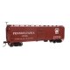 40′ Early X29 Boxcar - Ready to Run -- Pennsylvania Railroad 570350 Shadow Keystone (Tuscan, white)