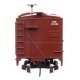 40′ Early X29 Boxcar - Ready to Run -- Pennsylvania Railroad 570350 Shadow Keystone (Tuscan, white)