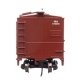40′ Early X29 Boxcar - Ready to Run -- Pennsylvania Railroad 570350 Shadow Keystone (Tuscan, white)