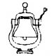 Locomotive Bell -- Diameter 11-1/2′ 29.2cm, O, Grandt Line Products Inc 105