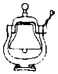 Locomotive Bell -- Diameter 11-1/2′ 29.2cm, O, Grandt Line Products Inc 105