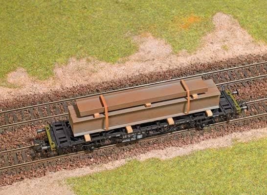 Steel Beam Load - Kit -- pkg(5), HO, Busch Gmbh & Co Kg 1692