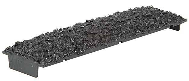 Mine Run Coal Load -- Fits Atlas, Athearn, MDC & Bowser & Other 2-Bay Hoppers 32-1/2′ Scale pkg(6), HO, Kadee Quality Products