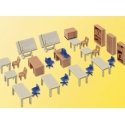 Office Furniture - Kit -- For Technicians, HO, Kibri 38655