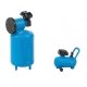 Workshop Air Compressors -- 2 Different Styles (blue), HO, Faller Gmbh 180977