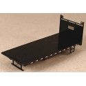 20′ Lumber Truck Body -- Molded Black, HO, Lonestar Models 5210