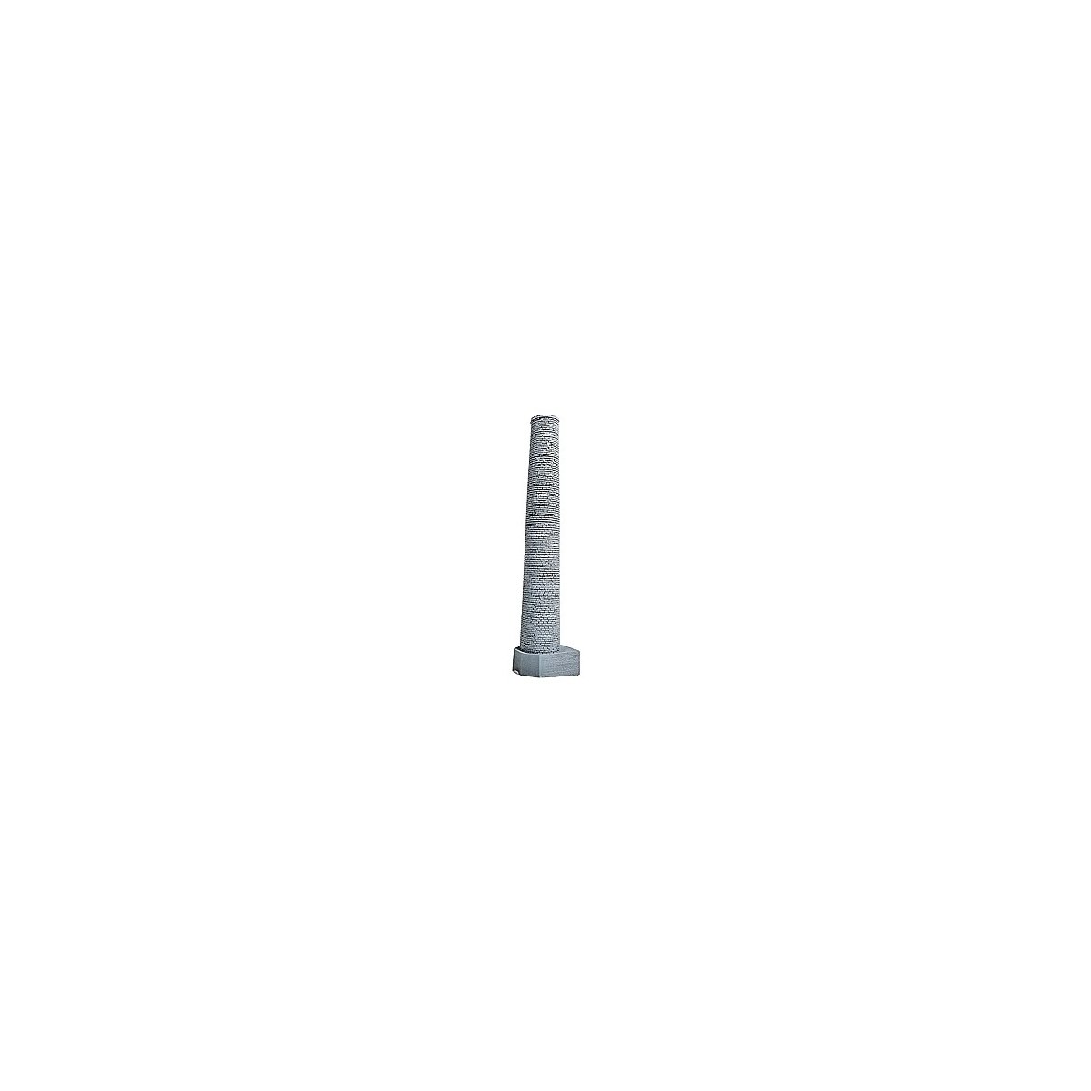 Industrial Smoke Stack -- Unpainted Kit - 5′ 12.7cm Tall, HO, Bar Mills LLC 2011