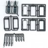 Working Diaphragm Kits - 1 Pair -- For Branchline Pullman Cars, HO, American Limited Models 9160