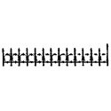 Widow′s Walk Iron Railing pkg(4), HO, Grandt Line Products Inc 5246