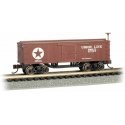 Old-Time Wood Boxcar - Ready to Run -- Union Line N, Bachmann Industries 15657