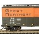 Pullman-Standard PS-1 40′ Steel Boxcar - Ready to Run - Silver Series(R) -- Great Northern 2357 (green, orange)