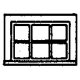 Windows -- Horizontal, HO, Grandt Line Products Inc 5242