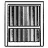 Warehouse Doors .8x1.0′ 2/, HO, Grandt Line Products Inc 5268