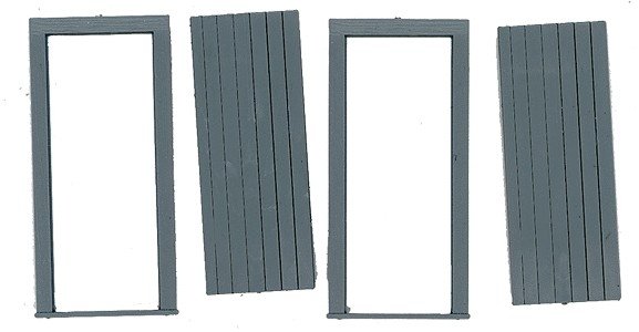 Door - Planked 30 x 66′ -- With Z-Brace pkg(2), O, Grandt Line Products Inc 3633