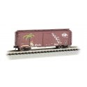AAR 40′ Steel Boxcar - Ready to Run - Silver Series(R) -- Missouri Pacific Herb-1 (Boxcar Red, Herbie Safety Car) N, Bachmann 