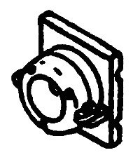 Nose-Mounted Lights -- E- & F-Unit Back-Ups pkg(2), HO, Details West 162