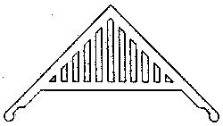 Gable Trim - Rio Grande Southern Ophir Station Style pkg(4), HO, Grandt Line Products Inc 5201