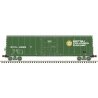 NSC 50′ Newsprint Plug-Door Boxcar - Ready to Run -- British Columbia Railway BCOL 4698 (green, white, Dogwood Logo)