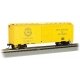 Pullman-Standard PS-1 40′ Steel Boxcar - Ready to Run - Silver Series(R) -- Delaware & Hudson 19691 (yellow, black Circle Scri