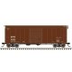 40′ Postwar Boxcar with 8′ Door - Ready to Run - Master(R) -- Kansas City Southern 21248 (Boxcar Red, white)