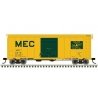 40′ Postwar Boxcar with 8′ Door - Ready to Run - Master(R) -- Maine Central 8679 (Harvest Gold, green)