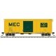 40′ Postwar Boxcar with 8′ Door - Ready to Run - Master(R) -- Maine Central 8687 (Harvest Gold, green), HO Atlas Model Railr