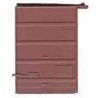 7′ Five-Panel Boxcar Door w/Low Tack Board pkg(2) -- Boxcar Red, HO, Kadee Quality Products 2241