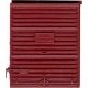 Replacement Doors High Tackboard -- 8′ Camel Youngstown Doors (Boxcar Red), HO, Kadee Quality Products 2216