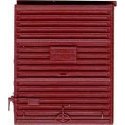Replacement Doors High Tackboard -- 8′ Camel Youngstown Doors (Boxcar Red), HO, Kadee Quality Products 2216