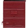 Replacement Doors High Tackboard -- 8′ Camel Youngstown Doors (Boxcar Red), HO, Kadee Quality Products 2216