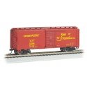 Steam-Era 40′ Steel Boxcar - Ready to Run - Silver Series(R) -- Union Pacific 125764 (Boxcar Red, yellow, Streamliners Slogan)