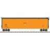 50′ Plug-Door Boxcar - Ready to Run - Master(R) -- TPBX 54024 (orange, Boxcar Red)