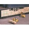 Lumber Load -- Fits 50′ Flatcar or Bulkhead Flat and 3/4 of Centerbeam, HO, Grand Central Scenery LL1