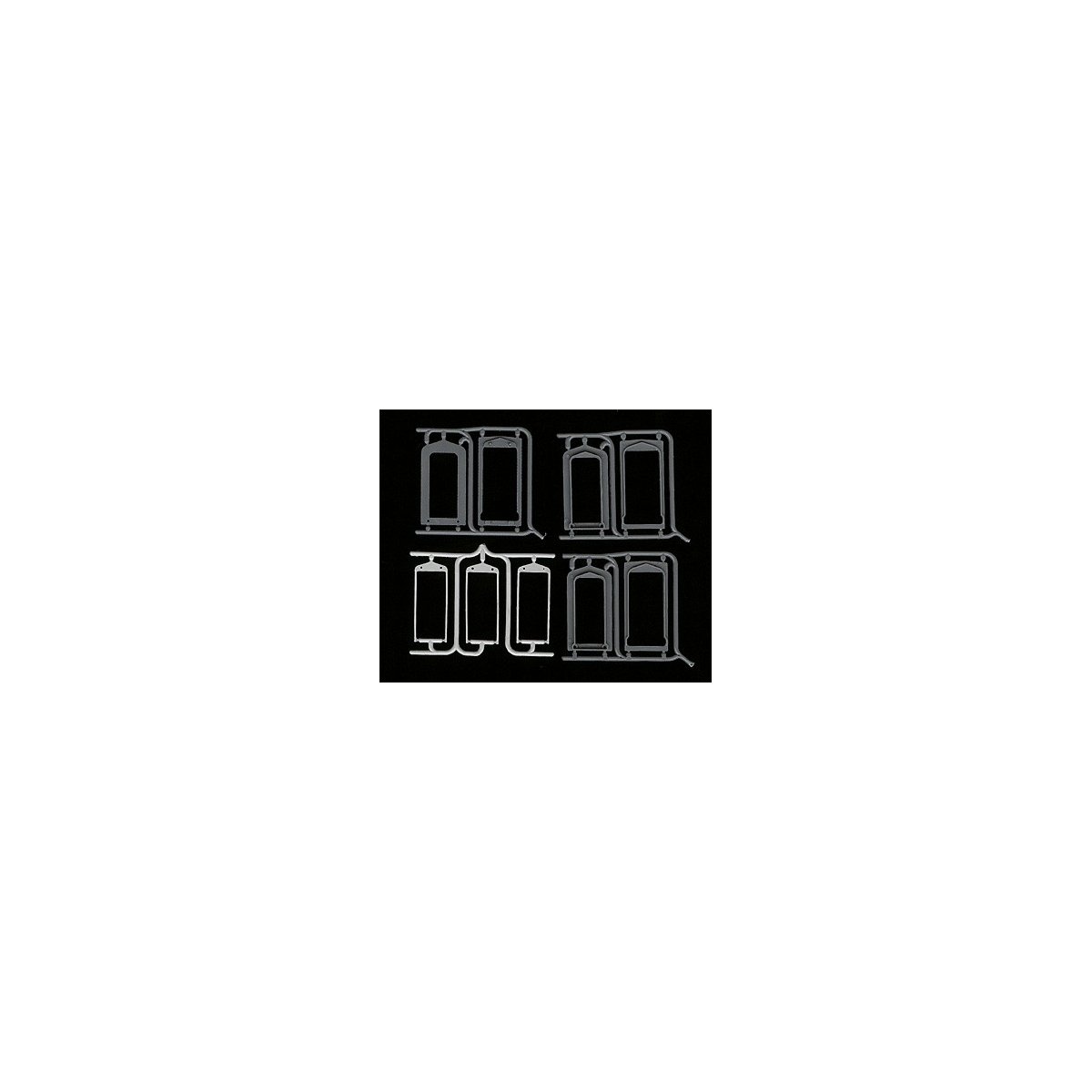 Working Diaphragm Kits for Athearn Genesis F7 A&B Unit Diesels - 1 Pair -- Gray, HO, American Limited Models 9850