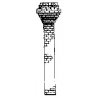 Victorian Chimney, HO, Durango Press 18