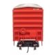 50′ ACF Exterior Post Boxcar - Ready to Run -- Bangor & Aroostook BAR 5682 (red, white)