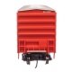 50′ ACF Exterior Post Boxcar - Ready to Run -- Bangor & Aroostook BAR 5682 (red, white)