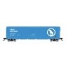 50′ Plug-Door Boxcar No Roofwalk - Ready to Run -- Great Northern 36904 (Big Sky Blue, white, Large Rocky Logo)