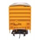 50′ ACF Exterior Post Boxcar - Ready to Run -- Mississippi Export Railroad MSE 805 (yellow, black, white)