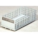 Stake Bed (Metal Type) Kit -- Painted White, HO, Lonestar Models 7024
