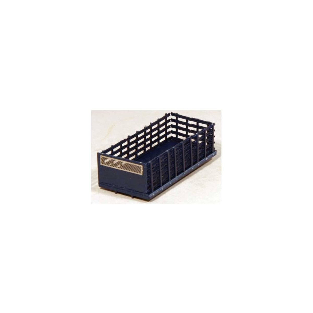 Stake Bed Only (Steel Type) Kit -- Painted Blue, HO, Lonestar Models 7022