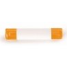 Accessories - Topas Emergency Lightbars (Nonworking) pkg(8) -- Orange & White, HO, Herpa Models 52696