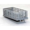 Stake Bed Only (Steel Type) -- Molded Gray, HO, Lonestar Models 7020