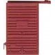 Replacement Doors w/High Tackboard -- 6′ Camel Youngstown Doors (Red Oxide), HO, Kadee Quality Products 2200
