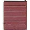Replacement Doors Low Tackboard -- 8′ 6-Panel Superior Doors (Boxcar Red), HO, Kadee Quality Products 2231