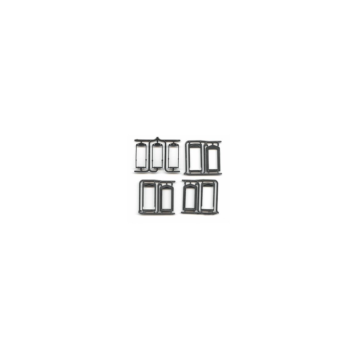 Working Diaphragm Kits for Athearn Genesis F7 A&B Unit Diesels - 1 Pair -- Black, HO, American Limited Models 9860