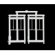 Windows -- Double, Scale 66 x 104′ 168 x 264cm pkg(2), HO, Micro Engineering 80061